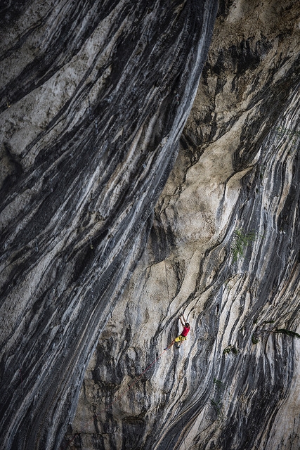 Verdon Gorge, climbing, Sébastien Bouin