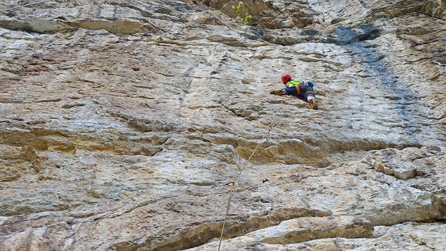 Alessandro Larcher, arrampicata, Trento