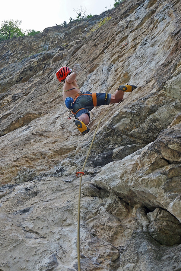 Alessandro Larcher, arrampicata, Trento