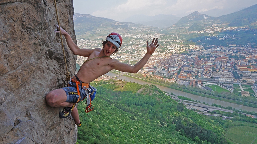 Alessandro Larcher, climbing, Trento