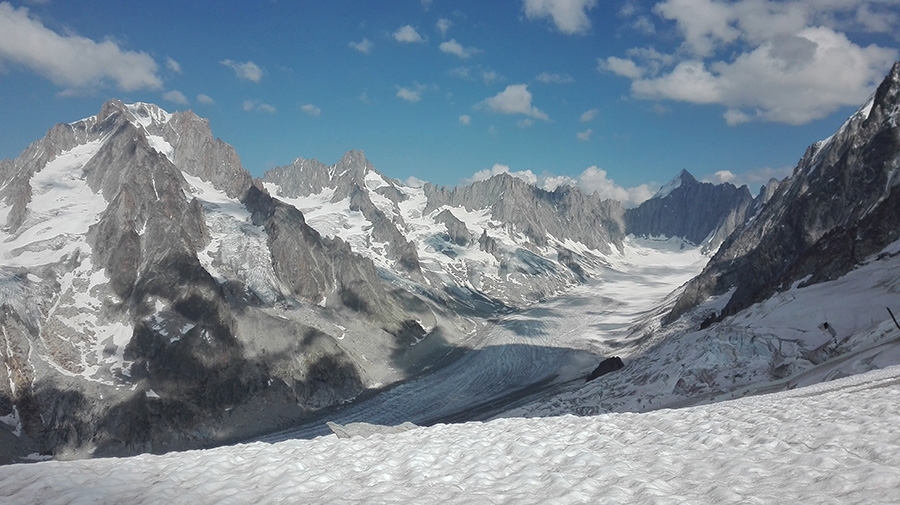 Monte Bianco, Aiguille d'Argentière, Ondrej Húserka, Ján Smoleň