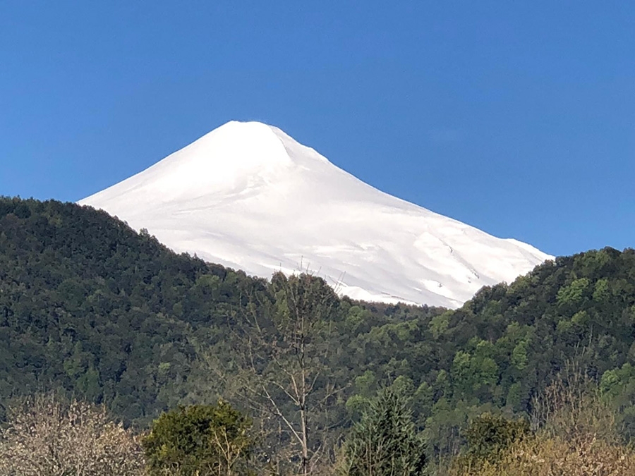 Cile scialpinismo vulcani