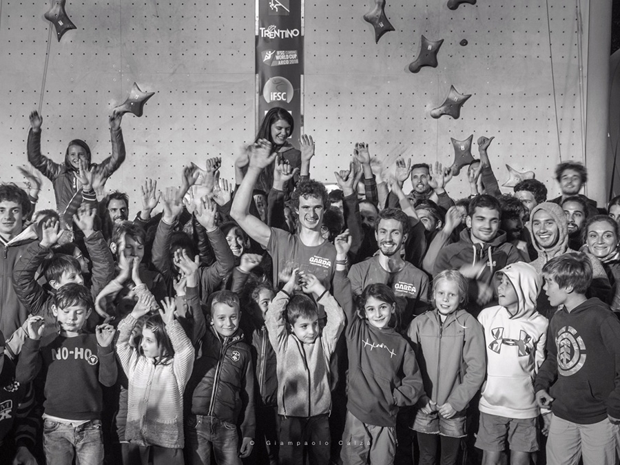 Champions Challenge, Arco, Adam Ondra, Stefano Ghisolfi