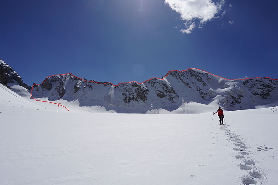 Kyrgyzstan Djangart Range, Dutch Expedition 2018, Line van den Berg, Wout Martens, Court Haegens