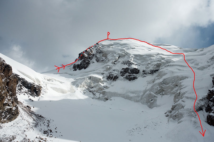 Kyrgyzstan Djangart Range, Dutch Expedition 2018, Noël Diepens, Wout Martens, Rik van Odenhoven, Mats Wentholt, Court Haegens, Boris Textor