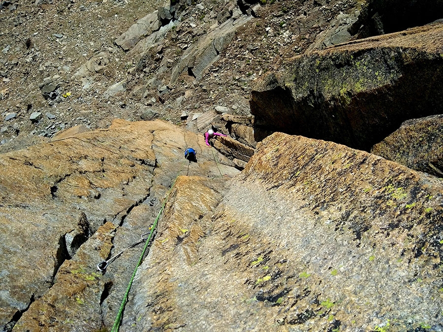Valle Orco plaisir rock climbing