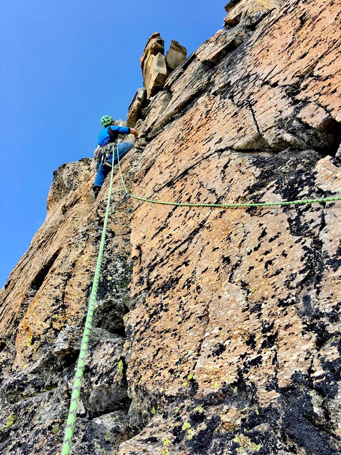 Valle Orco plaisir rock climbing