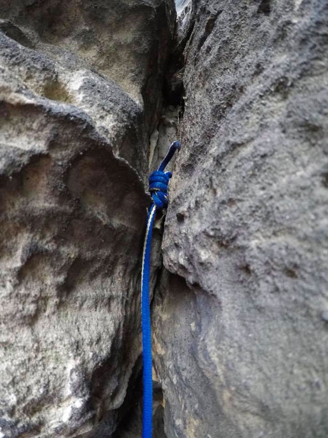 Labak, sandstone climbing in the Czech Republic
