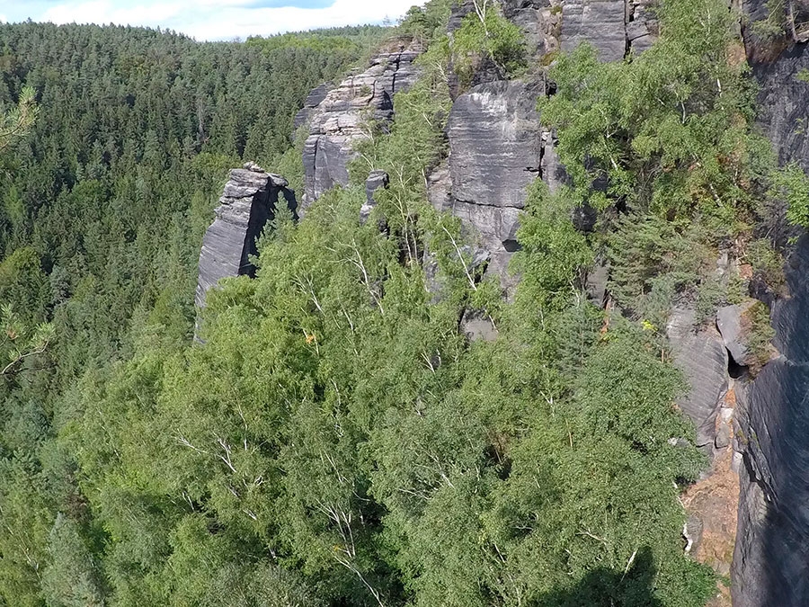 Labak, arrampicata sull'arenaria della Repubblica Ceca