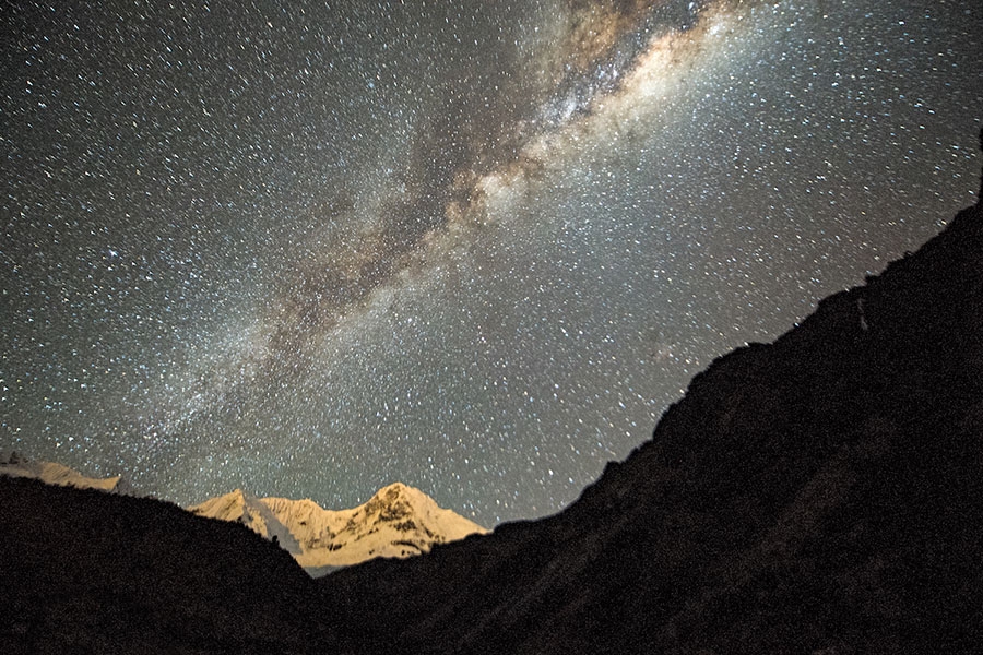 Nevado Huantsan, Cordillera Blanca