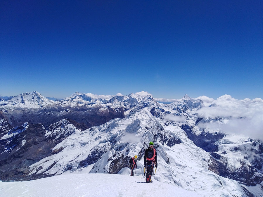 Nevado Huantsan, Cordillera Blanca