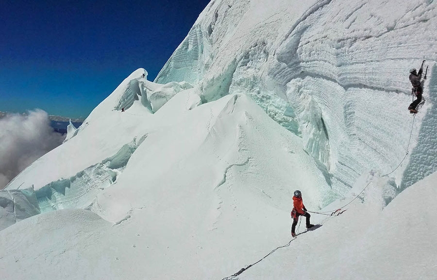 Nevado Huantsan, Cordillera Blanca