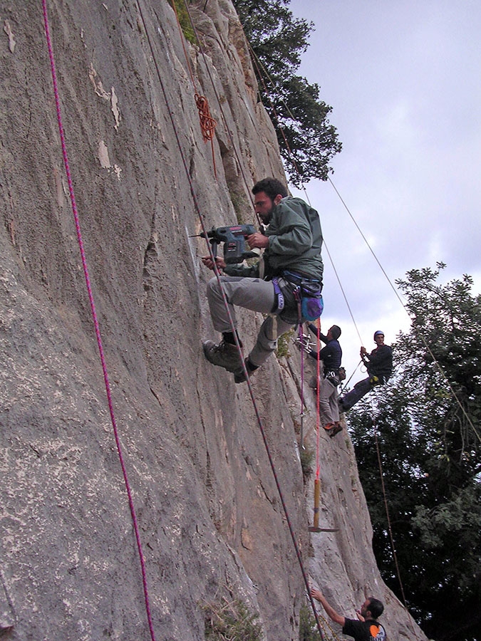 Sardegna arrampicata, Baunei, Campo dei Miracoli