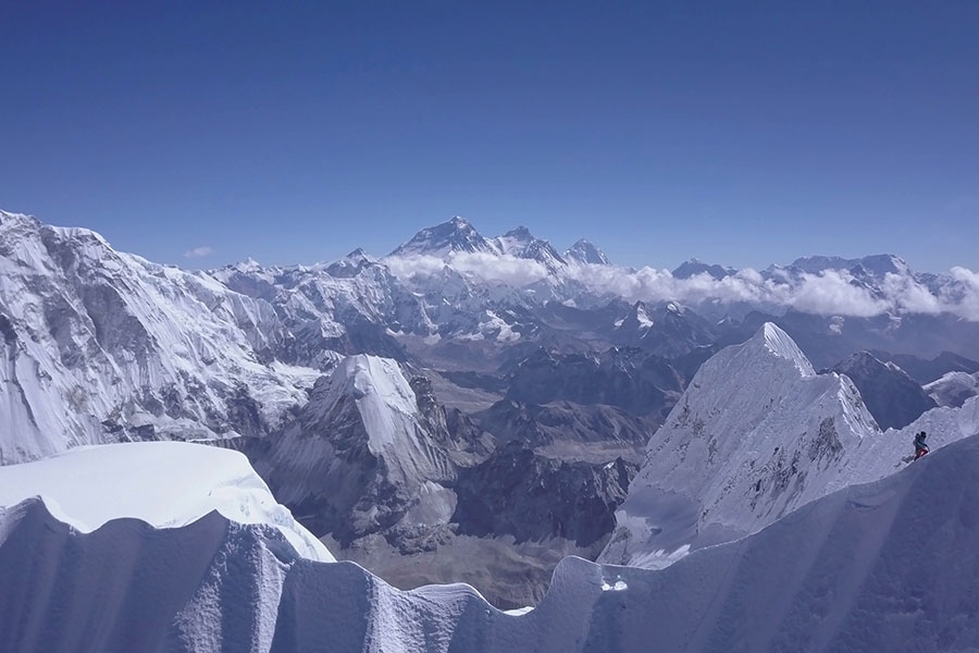 David Lama, Lunag Ri, Himalaya