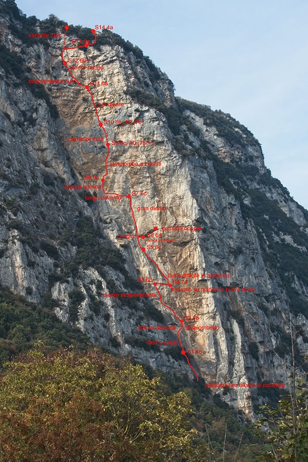 Via Soleado, Mandrea, Laghel, Arco, Carlo Cosi
