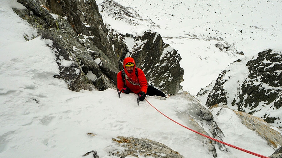 Pizzo Cavregasco Parete Ovest, Val Bodengo
