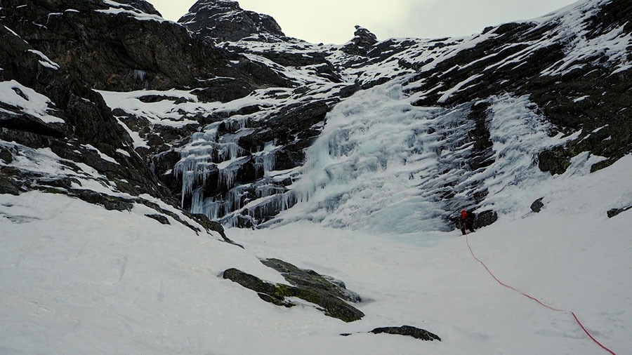 Pizzo Cavregasco Parete Ovest, Val Bodengo