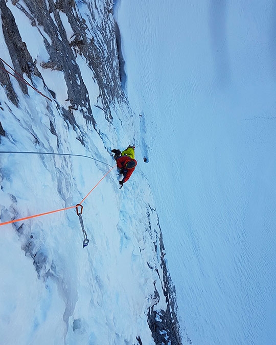 Dolomiti di Brenta, Cima d'Ambiez, Gianni Canale, Demis Lorenzi, Aldo Mazzotti