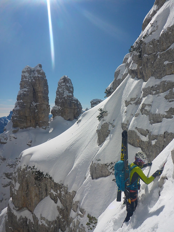 Dolomiti sci ripido