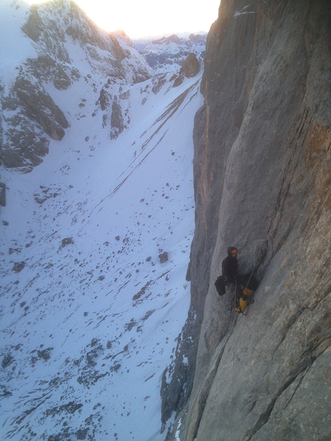 Fish route, Marmolada, Dolomites, Marco Cordin, Giovanni Malfer