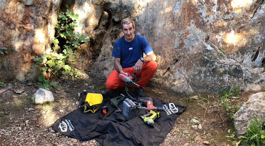 How to bolt sports climbs ground-up