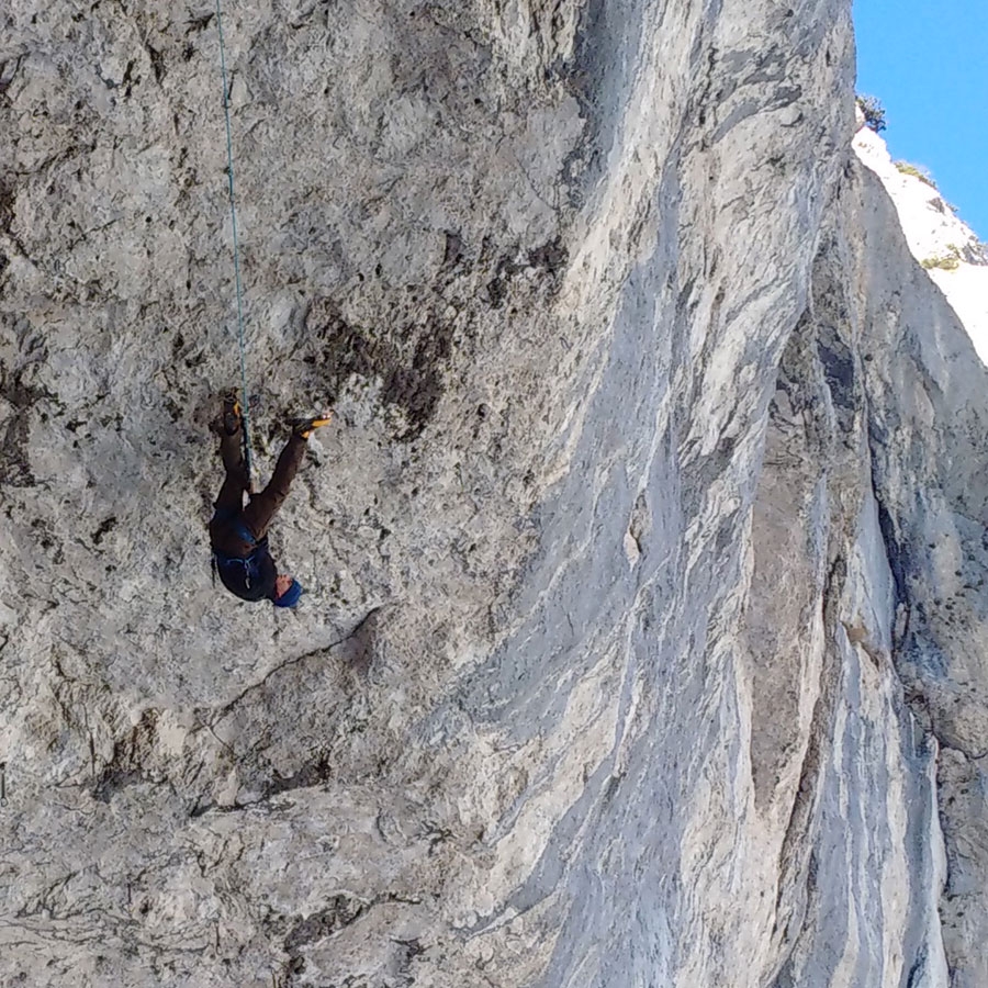 Darek Sokołowskì, Dolomiti, dry tooling