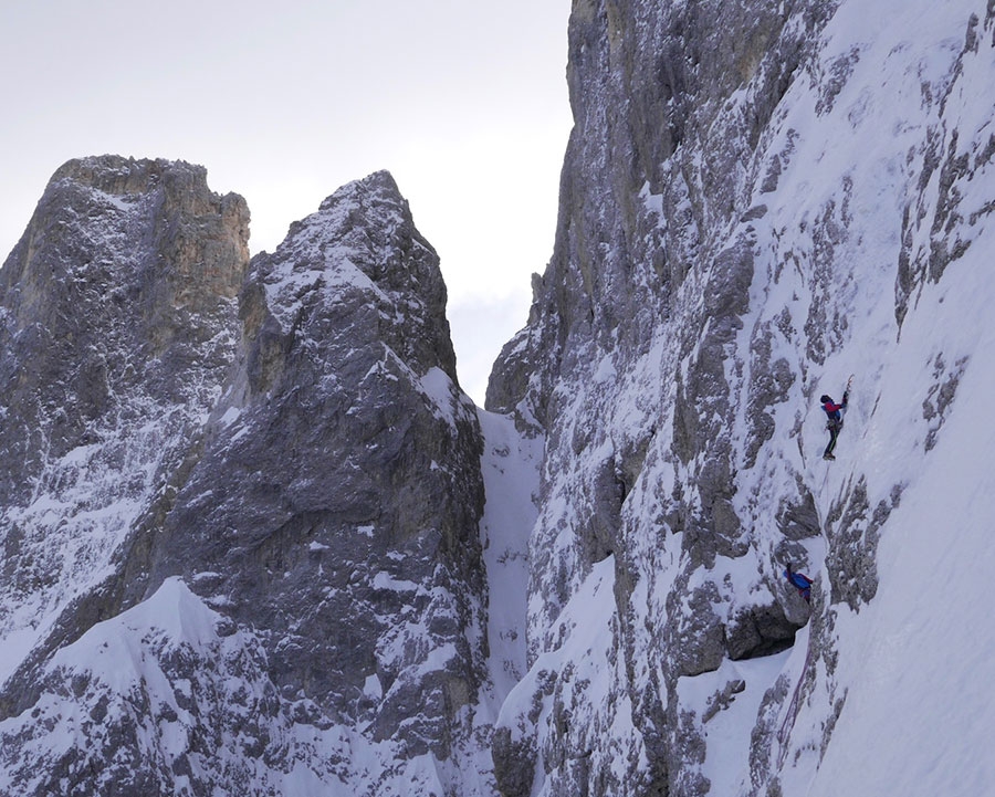 Cima del Focobon, Dolomiti, Simone Banal, Alessandro Beber