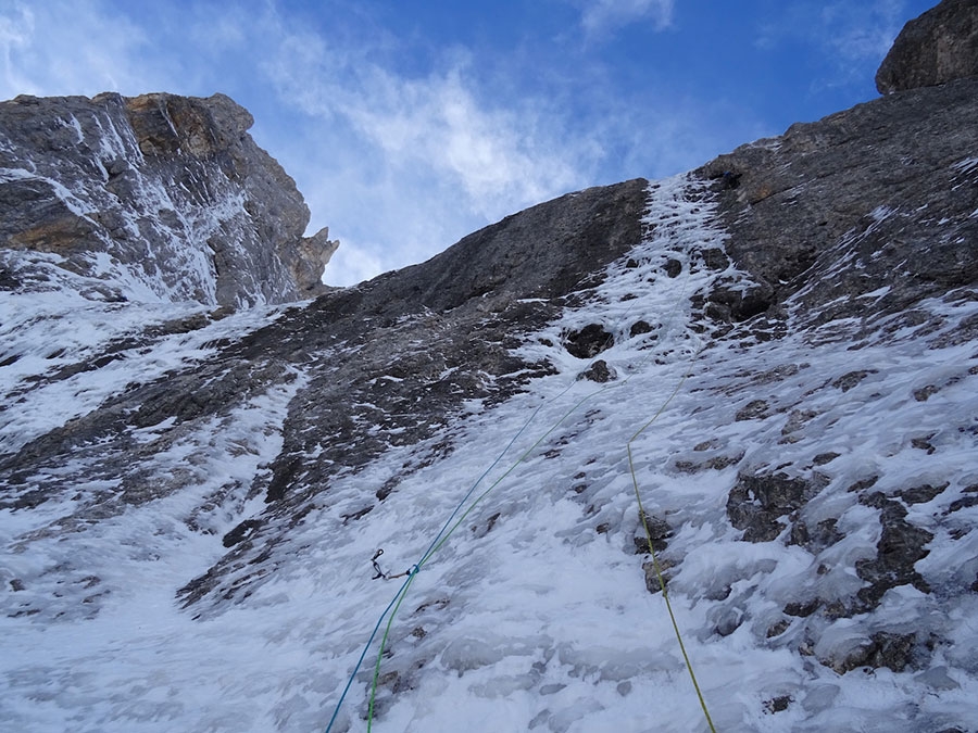 Cima del Focobon, Dolomiti, Matteo Faletti, Marco Pellegrini, Marco Zanni