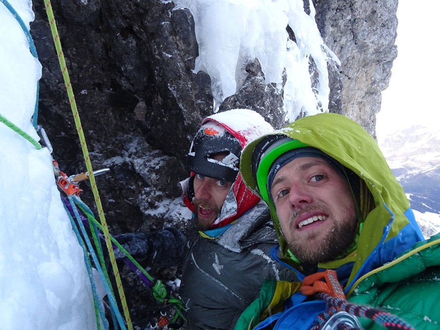 Cima del Focobon, Dolomiti, Matteo Faletti, Marco Pellegrini, Marco Zanni