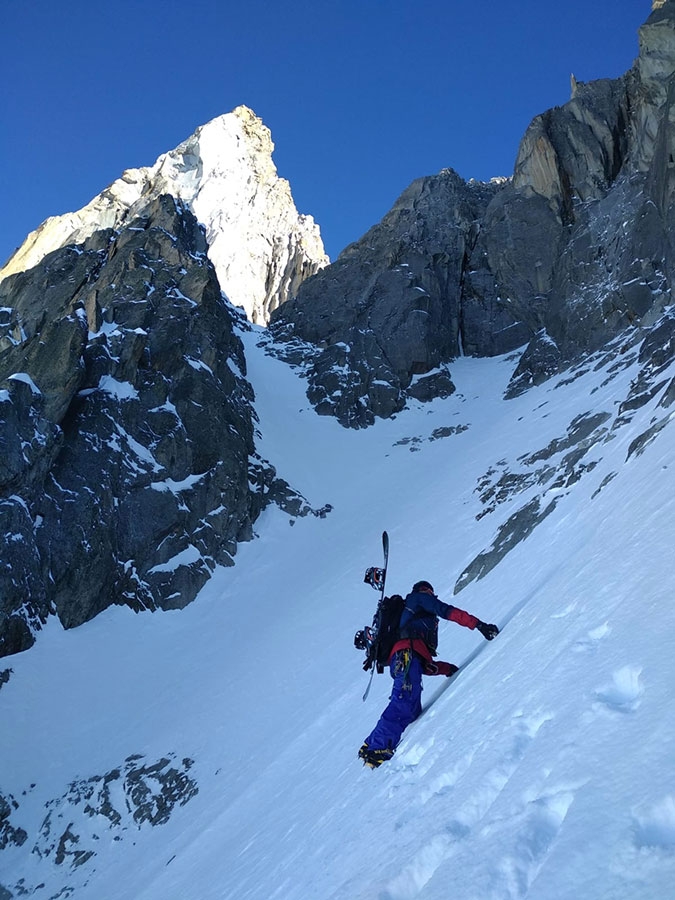 Les Drus, Mont Blanc , Julien Herry, Laurent Bibollet