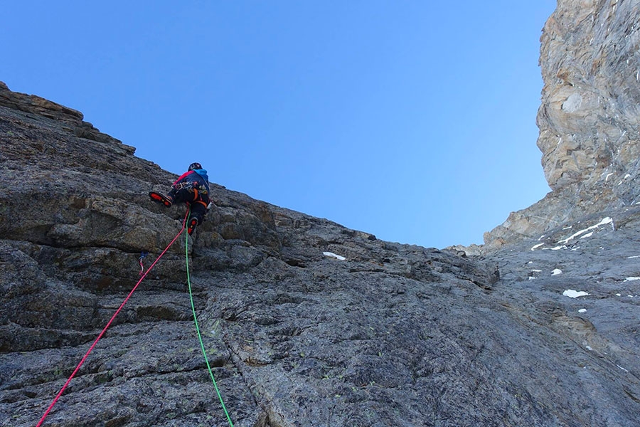 Grandes Jorasses, Via Cassin