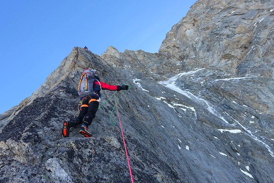 Grandes Jorasses, Via Cassin