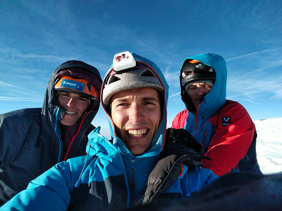 Grandes Jorasses, Walker Spur, Cassin route,