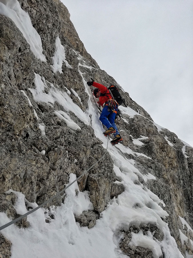 Cimon della Pala, Pale di San Martino, Dolomites, Giuseppe Vidoni, Gabriele Colomba