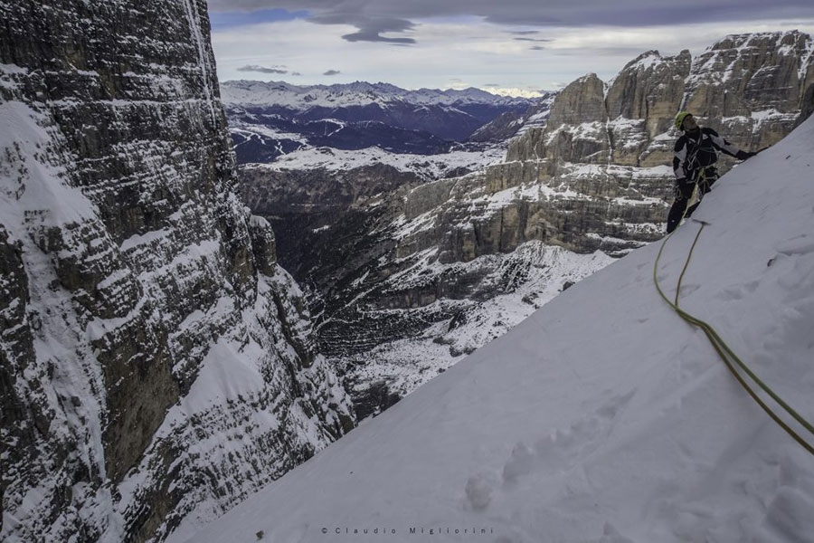 Cima Tosa, Dolomiti di Brenta, Claudio Migliorini, Roberto Parolari