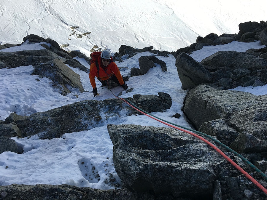 Aiguilles Marbrées, Monte Bianco, Ezio Marlier