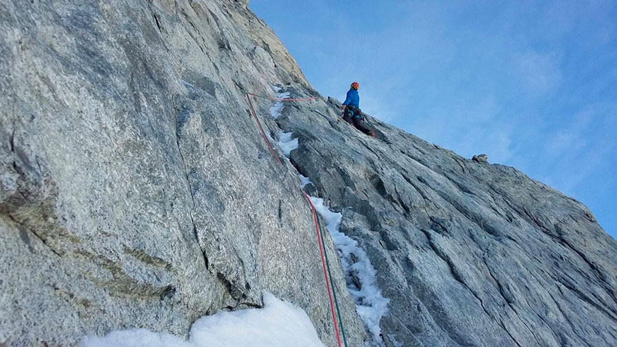 Aiguilles Marbrées, Mont Blanc, Ezio Marlier