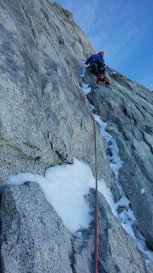 Aiguilles Marbrées, Monte Bianco, Ezio Marlier