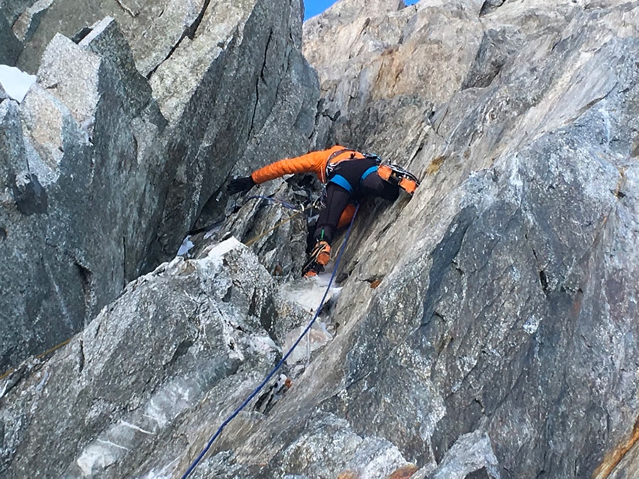 Aiguilles Marbrées, Monte Bianco, Ezio Marlier