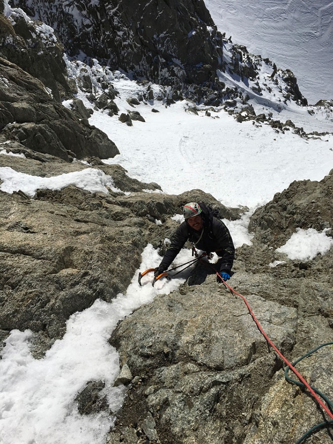 Aiguilles Marbrées, Mont Blanc, Ezio Marlier