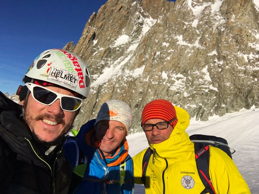 Aiguilles Marbrées, Monte Bianco, Ezio Marlier