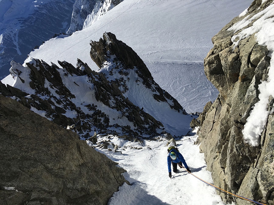 Aiguilles Marbrées, Monte Bianco, Ezio Marlier