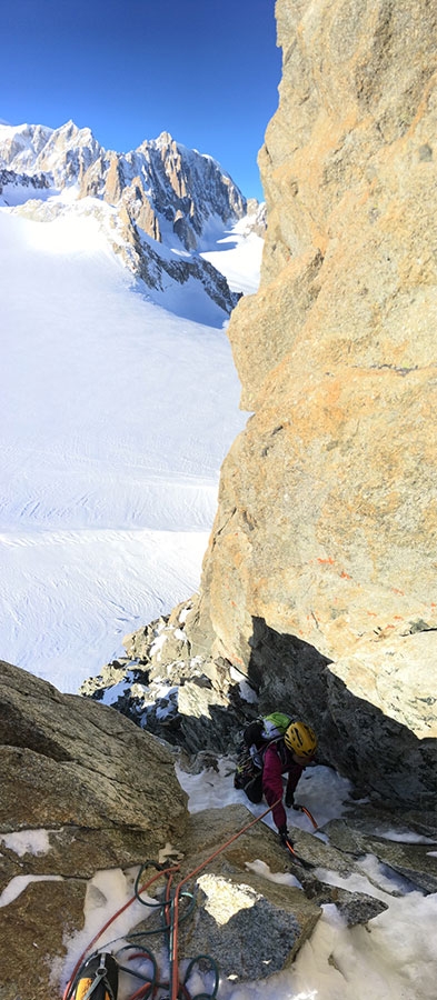 Aiguilles Marbrées, Monte Bianco, Ezio Marlier