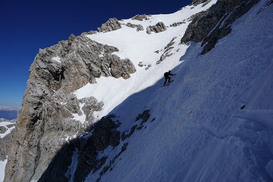 Dolomiti di Brenta, Cima del Vallon parete nord-ovest, Luca Dallavalle, Roberto Dallavalle