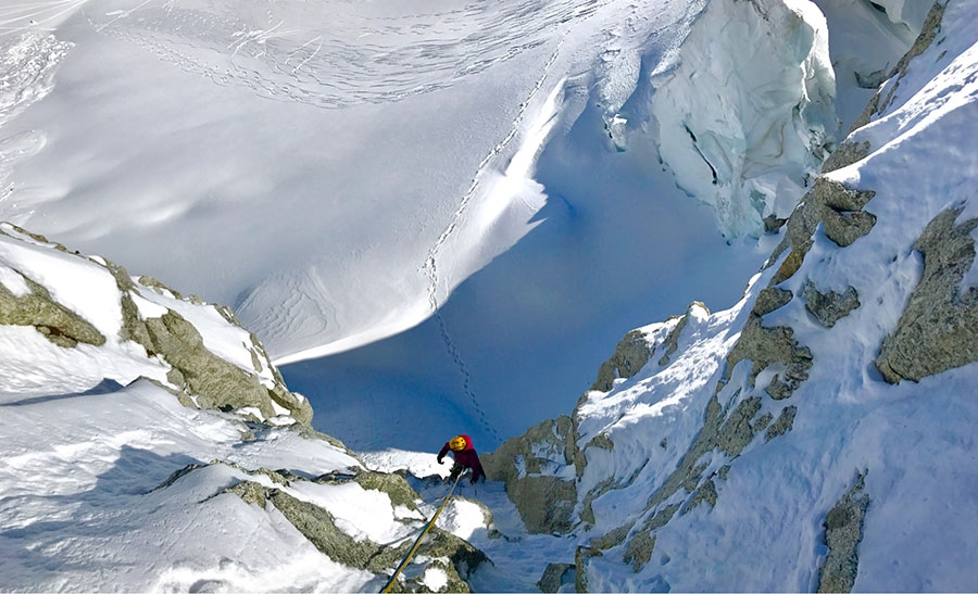 Vierge du Flambeau, Monte Bianco, Ezio Marlier