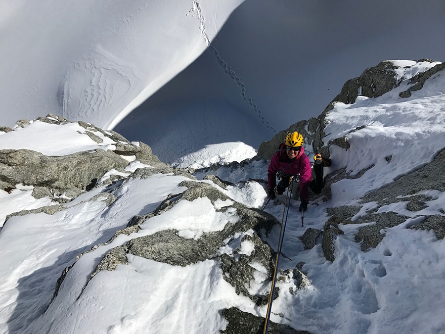 Vierge du Flambeau, Monte Bianco, Ezio Marlier