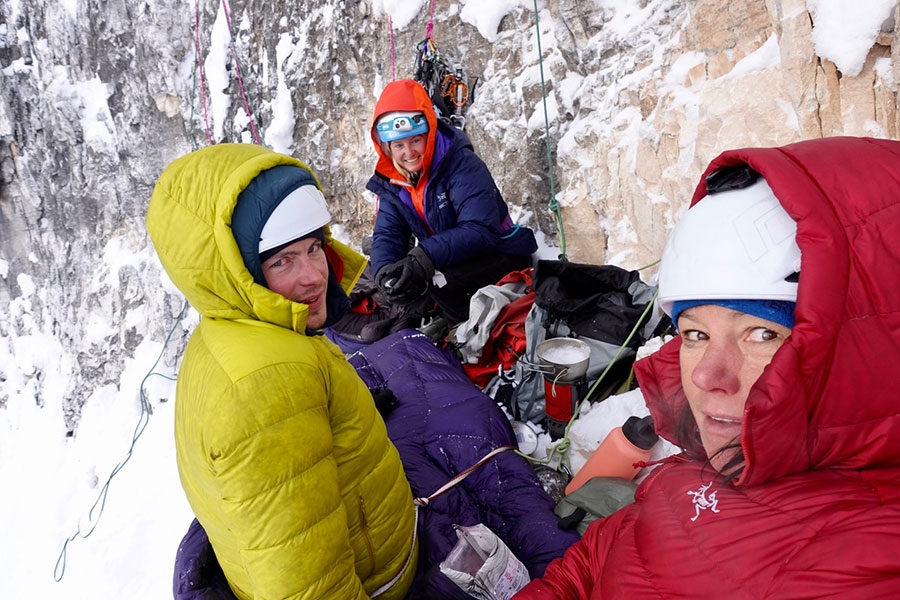 Canada Mount Fay, Brette Harrington, Luka Lindič, Ines Papert