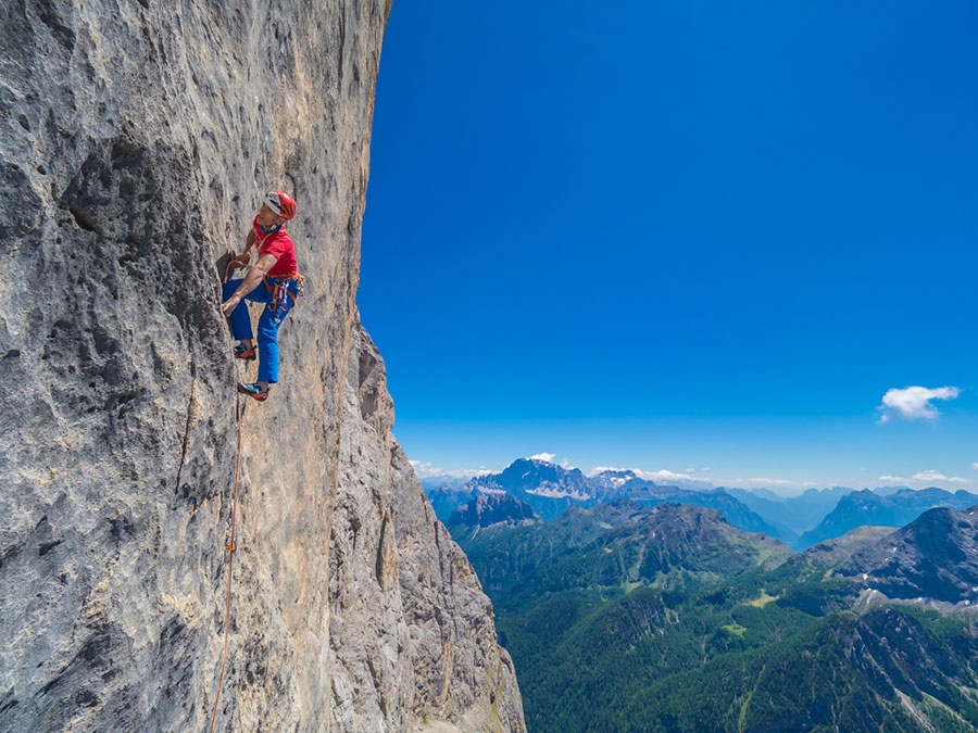 Marmolada, Dolomiti, Scacciadiavoli, Rolando Larcher, Geremia Vergoni