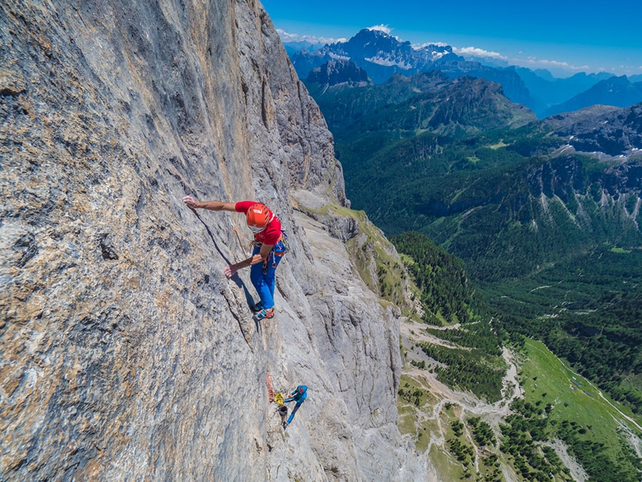 Marmolada, Dolomiti, Scacciadiavoli, Rolando Larcher, Geremia Vergoni