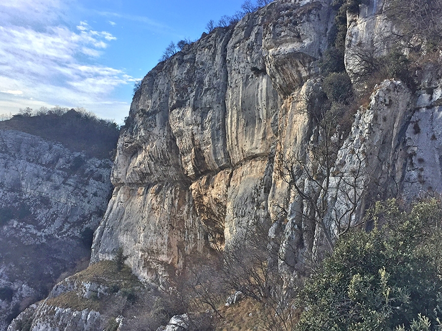 Falesia del Babo, Val d'Adige